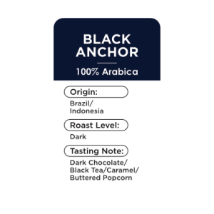 label black anchor