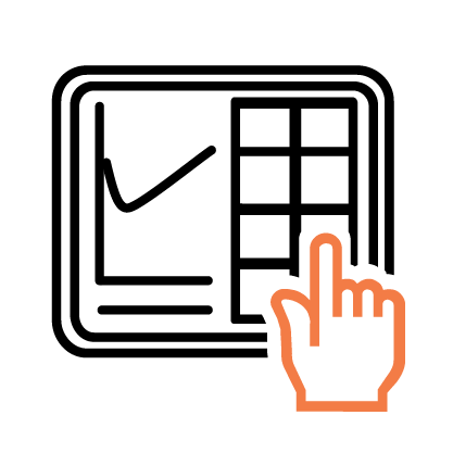 icon touch control panel